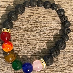 Beautiful handmade stone bracelet